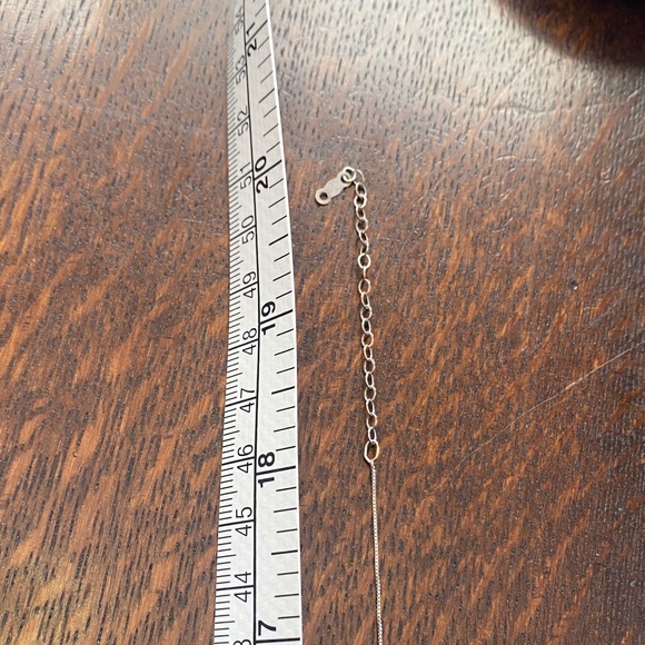 10kt White Gold Diamond Pendant Necklace Kay Jewelers - Picture 6 of 7